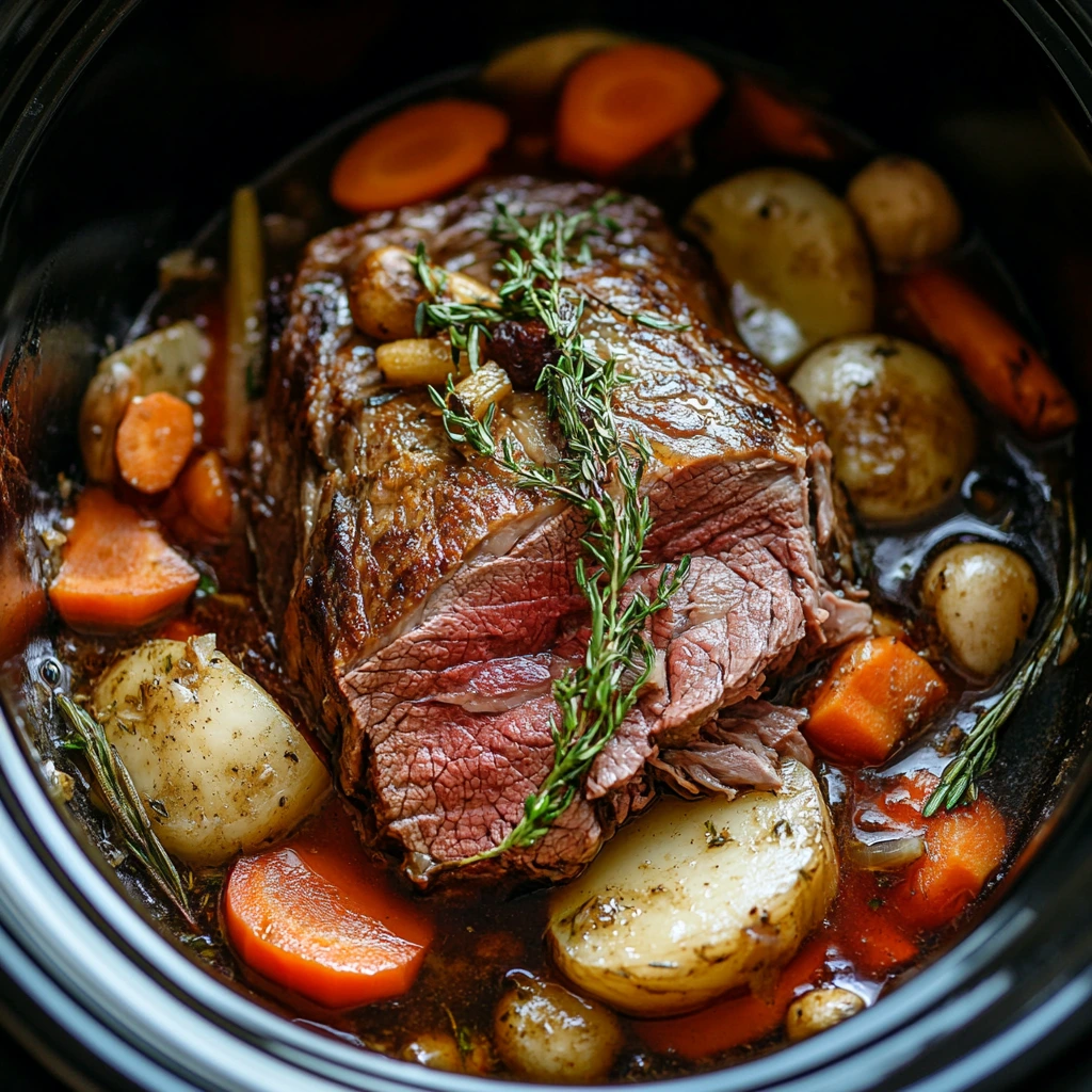 How do you keep beef from getting tough in a slow cooker?