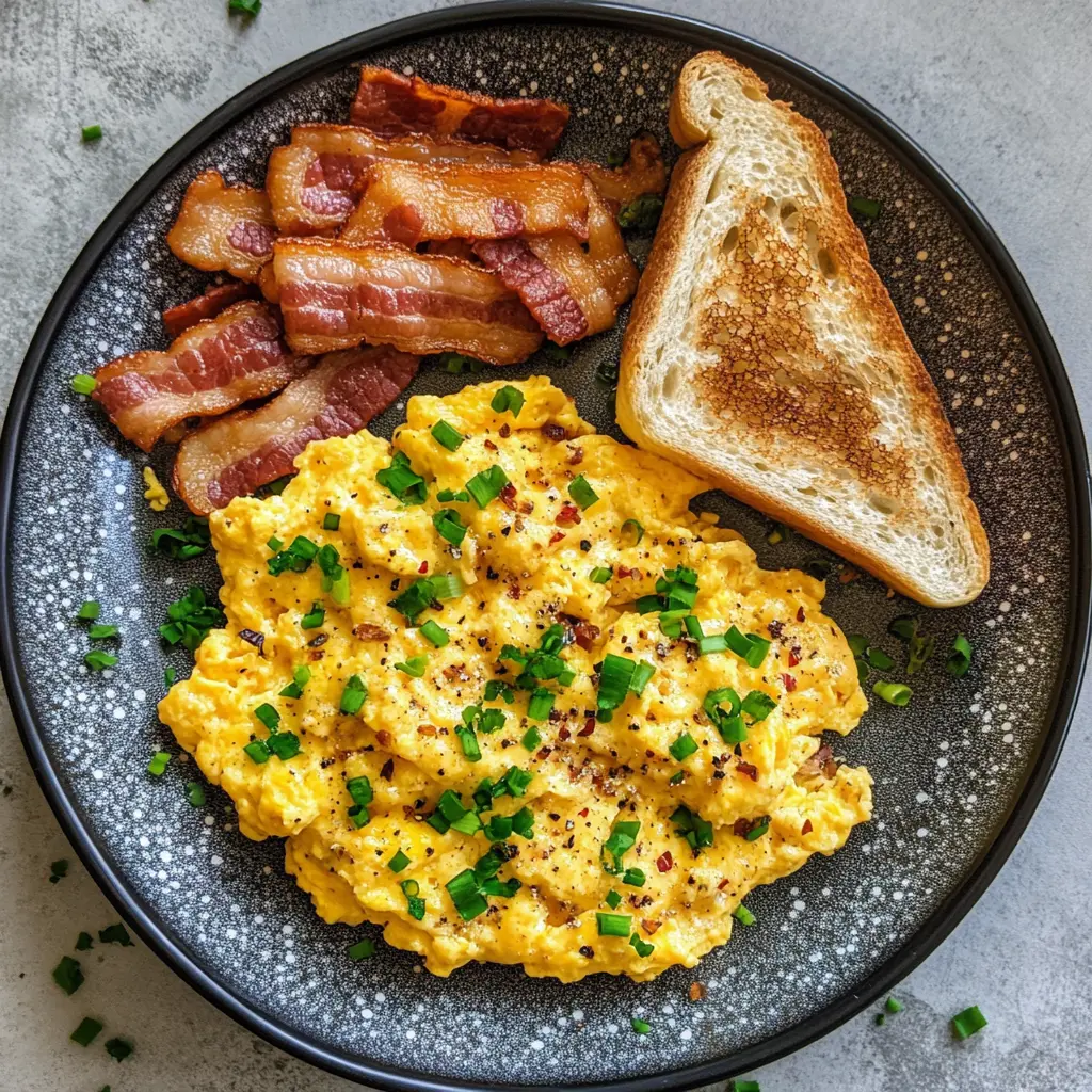 Pancake Batter in Eggs