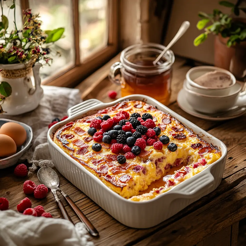 Pancake Breakfast Casserole Recipe