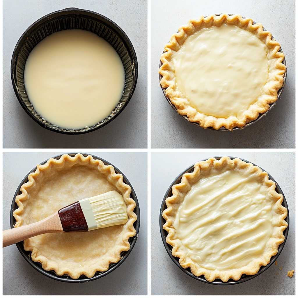 bake a pie in a premade graham cracker crust