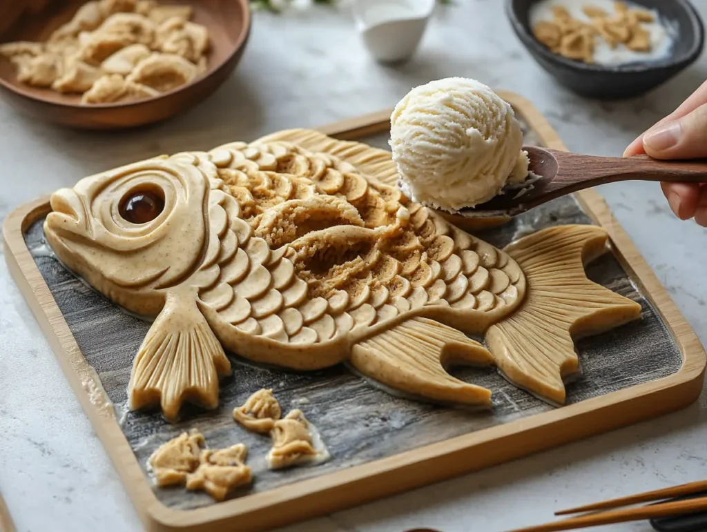 Steps-Fish-Ice-Cream-recipe-dessert