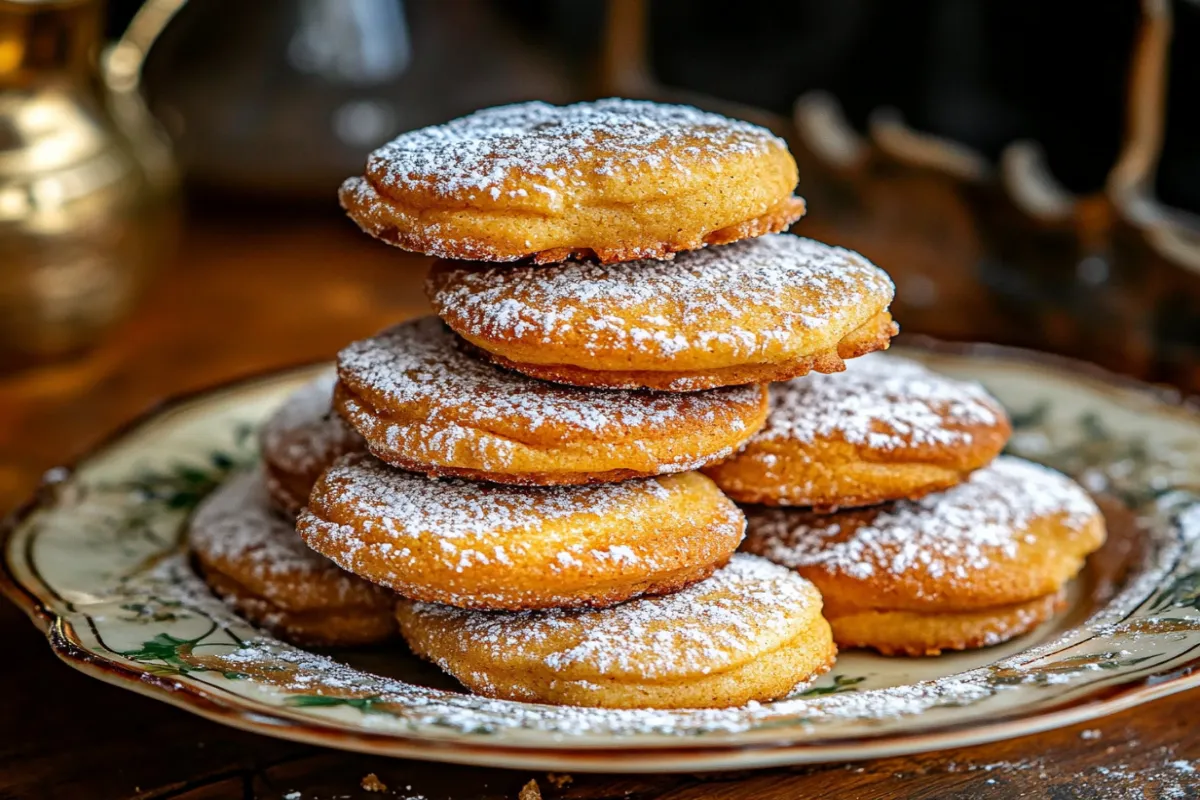 madeline cookies with cream