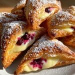 Berry and Custard Pastries