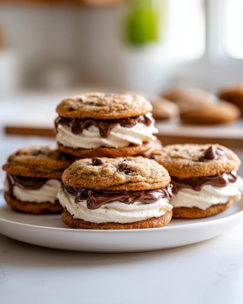 Boston Cream Pie Cookies