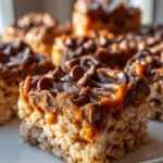 Chocolate Caramel Rice Krispie Treats Recipe