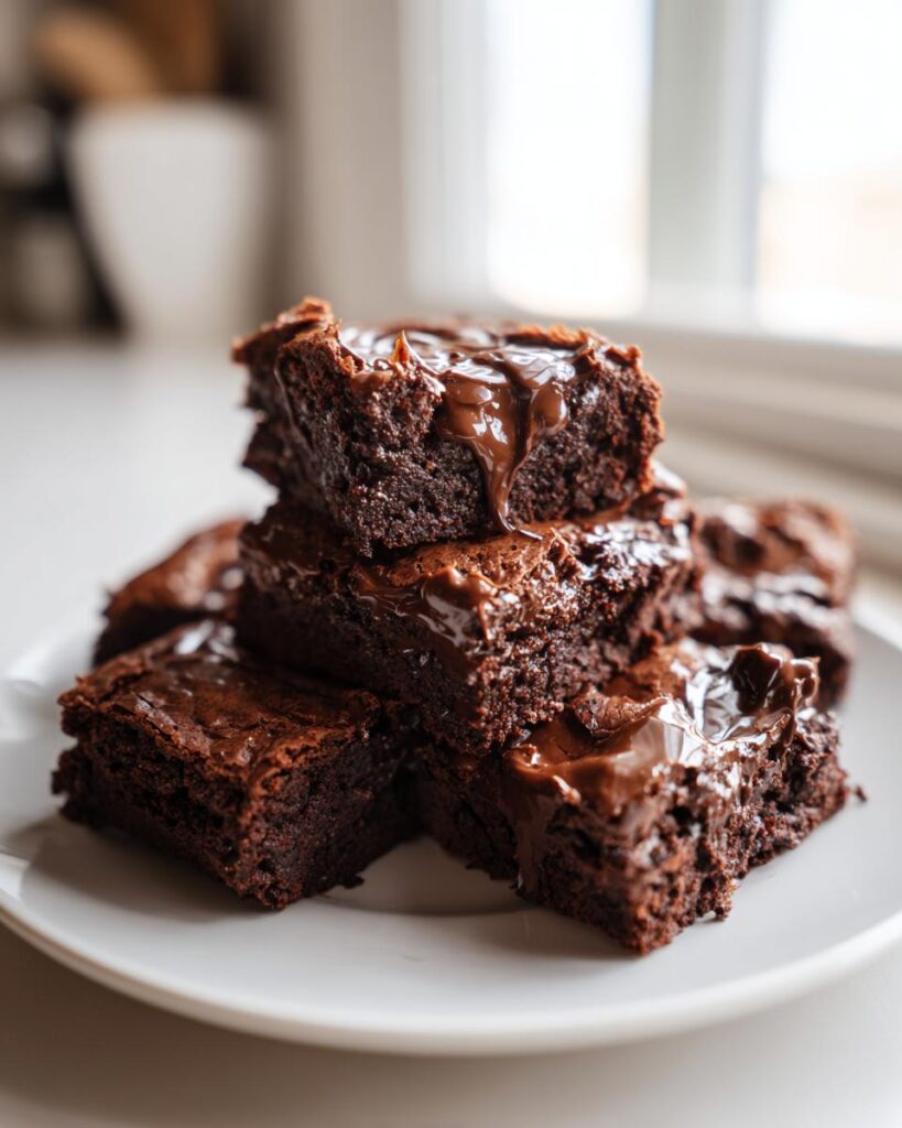 Chocolate Ganache Brownies