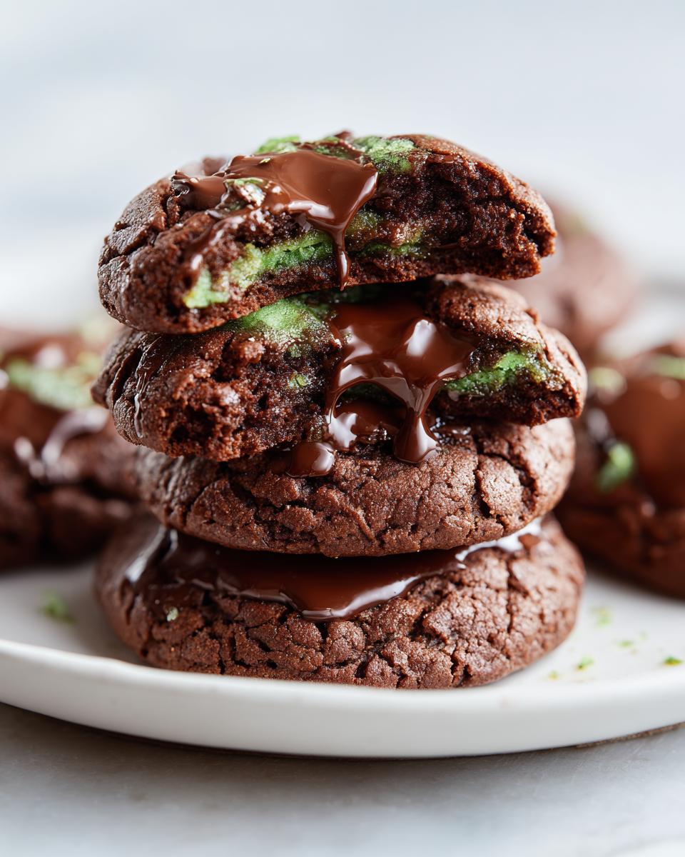 Chocolate Mint Cookies - detail 1