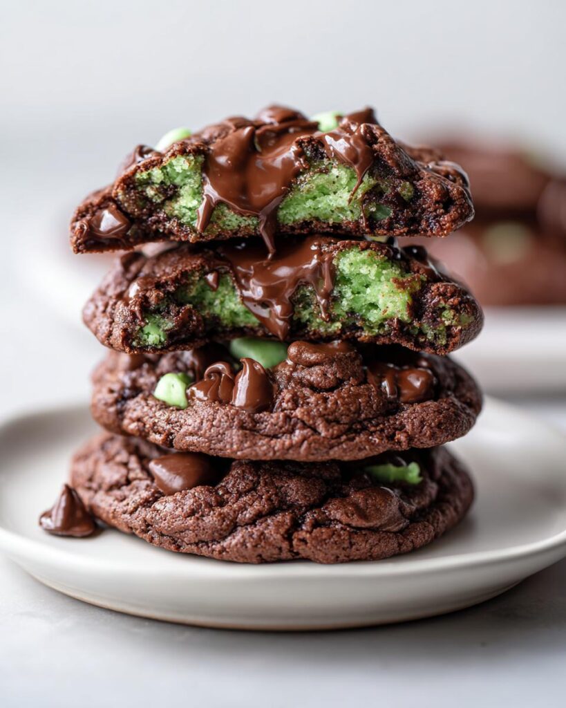 Chocolate Mint Cookies