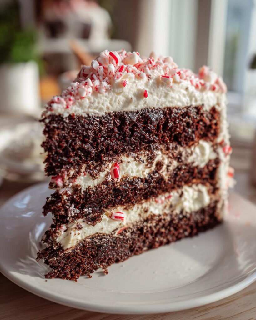 Chocolate Peppermint Cake