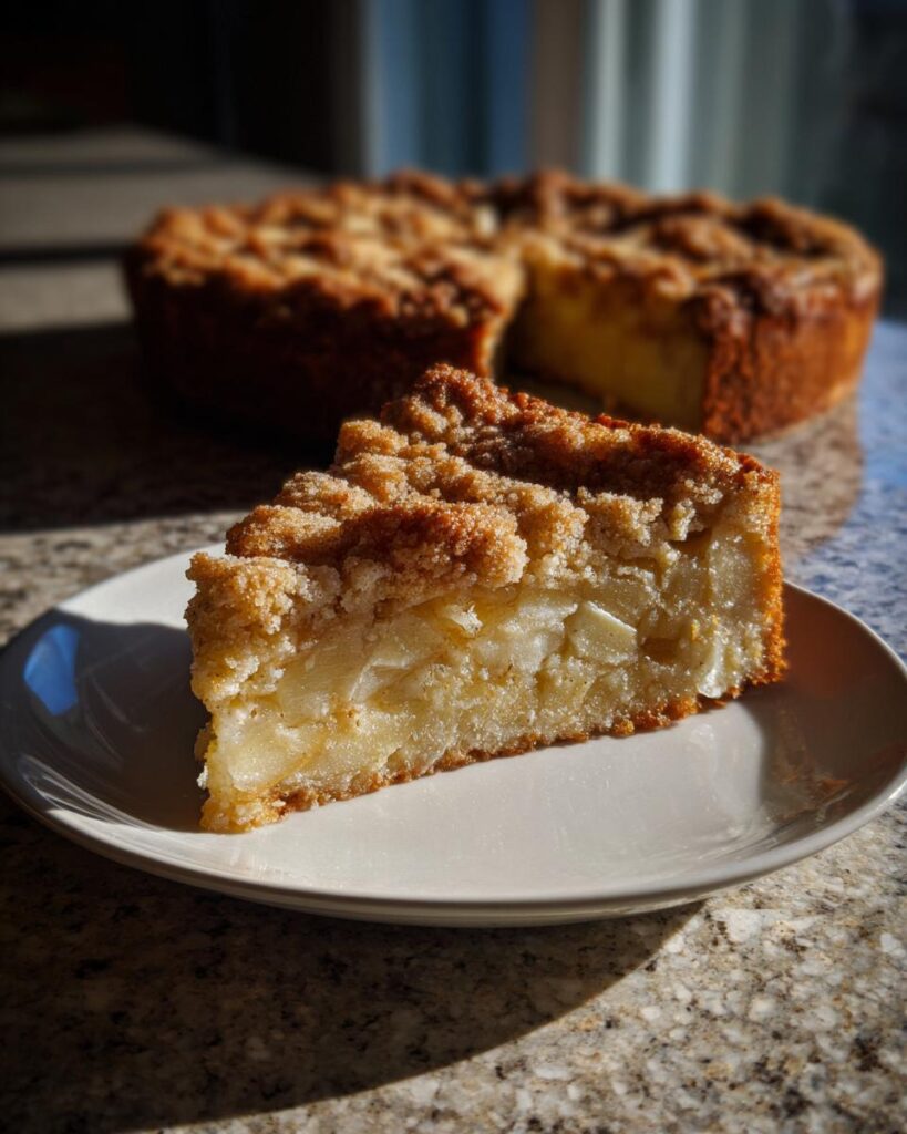 German Apple Streusel Cake