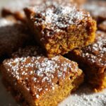 Gingerbread Cookie Bars