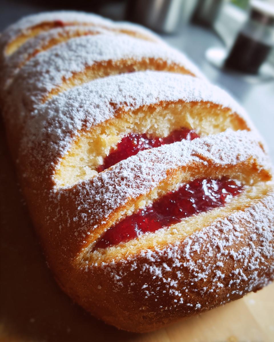 Jam Donut Focaccia - detail 1