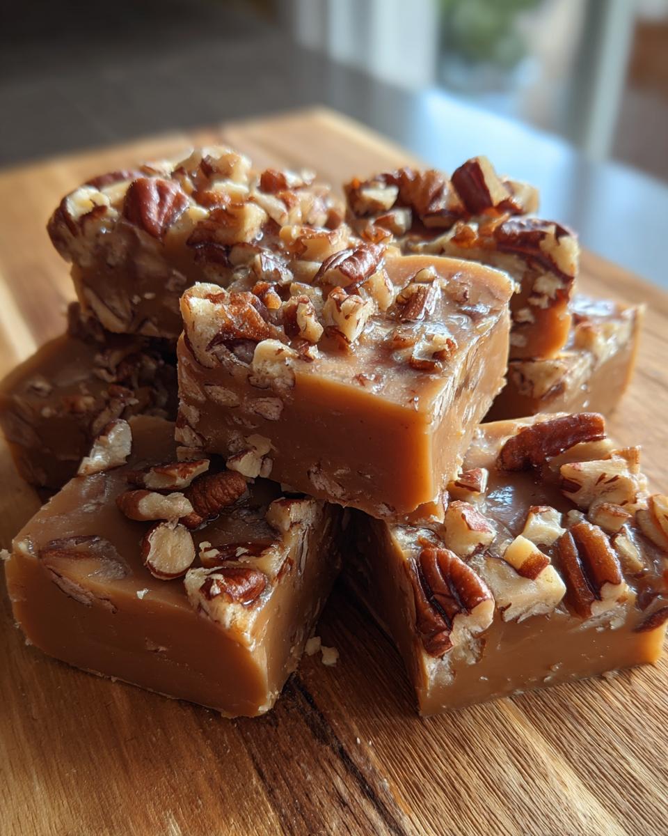 Maple Pecan Fudge