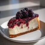 Mulberry & Earl Grey Cheesecake