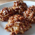 No-Bake Coconut Pecan Praline Cookies