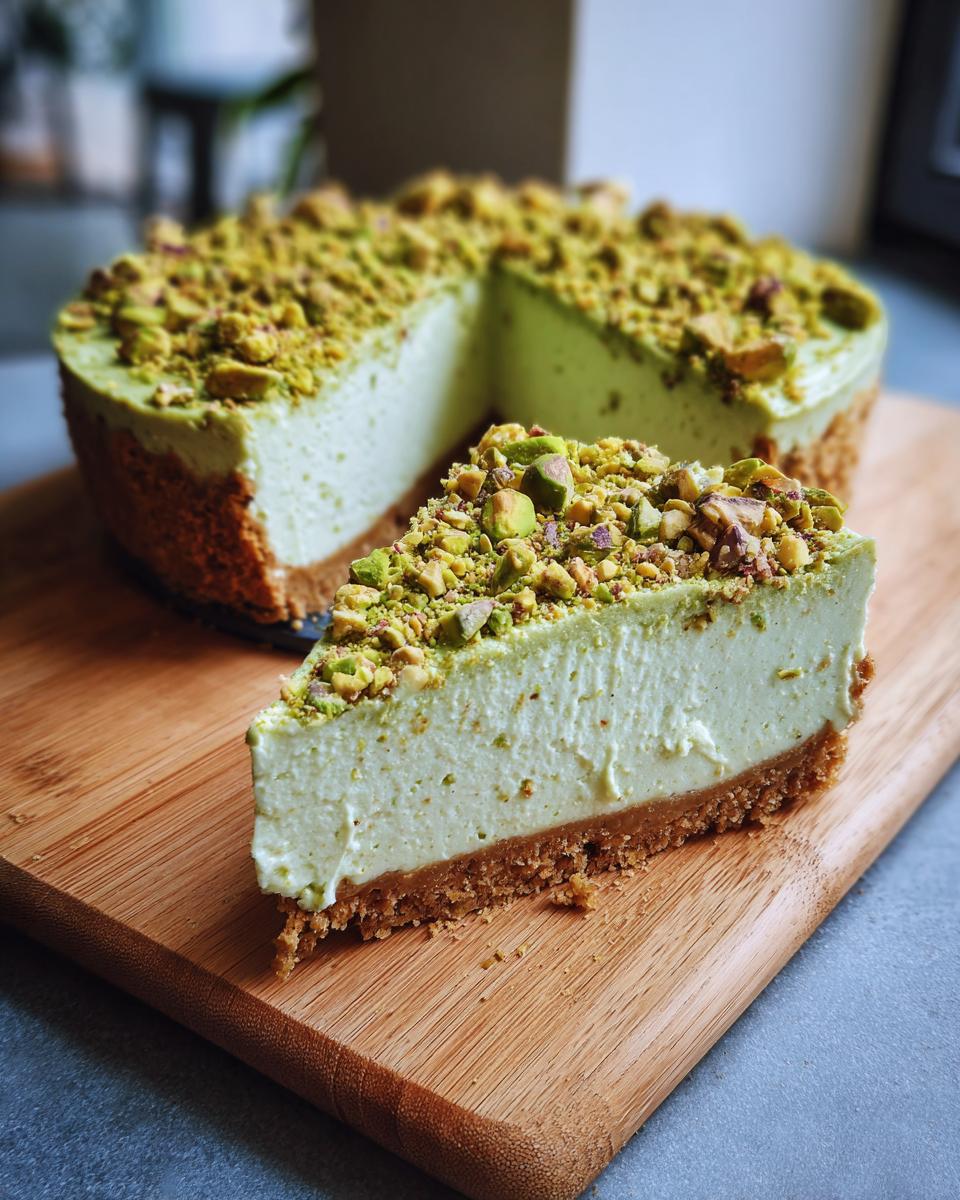 Pistachio Cheesecake