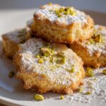 Pistachio Shortbread Cookies
