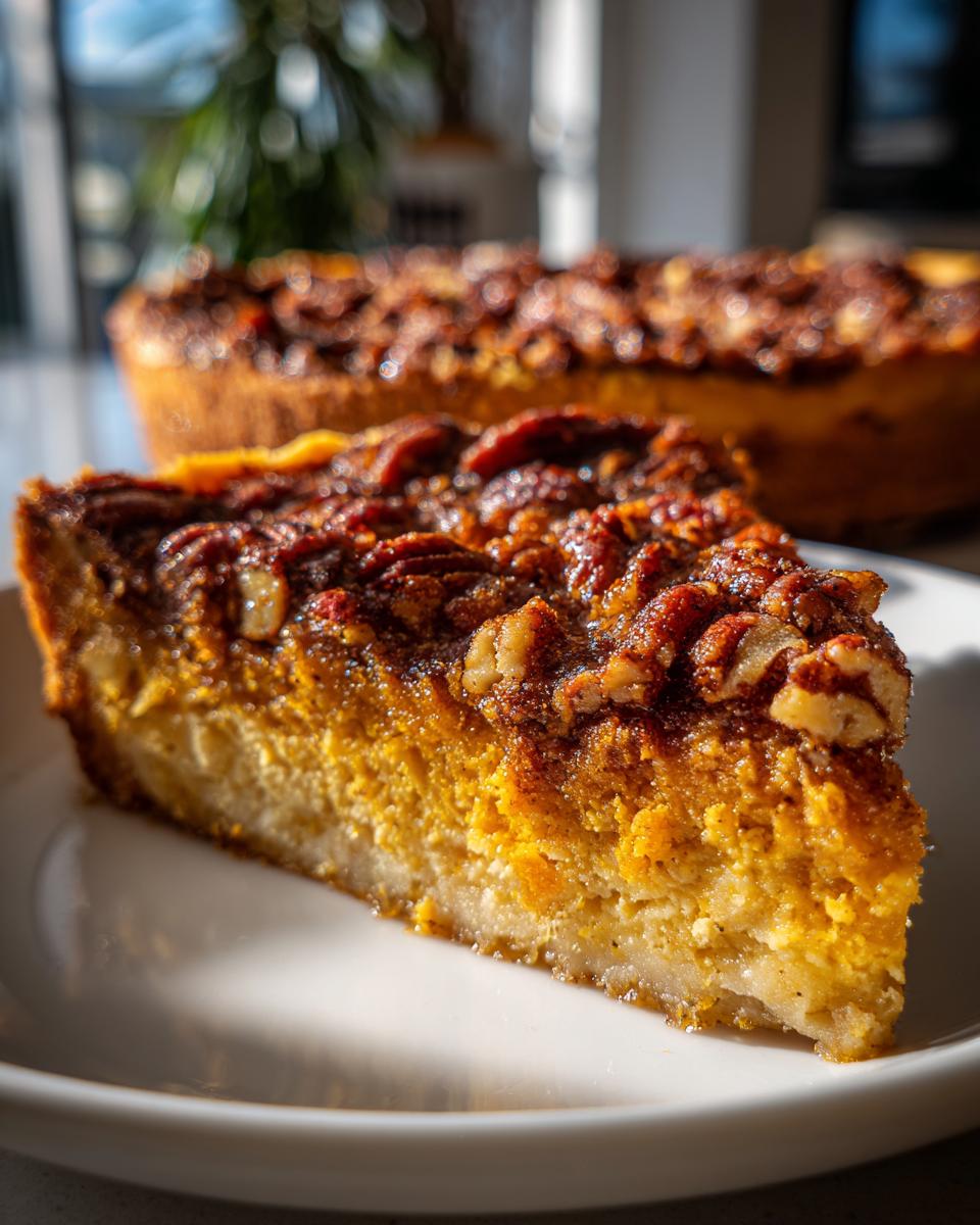 Pumpkin Pecan Custard