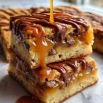 Salted Caramel Blondies