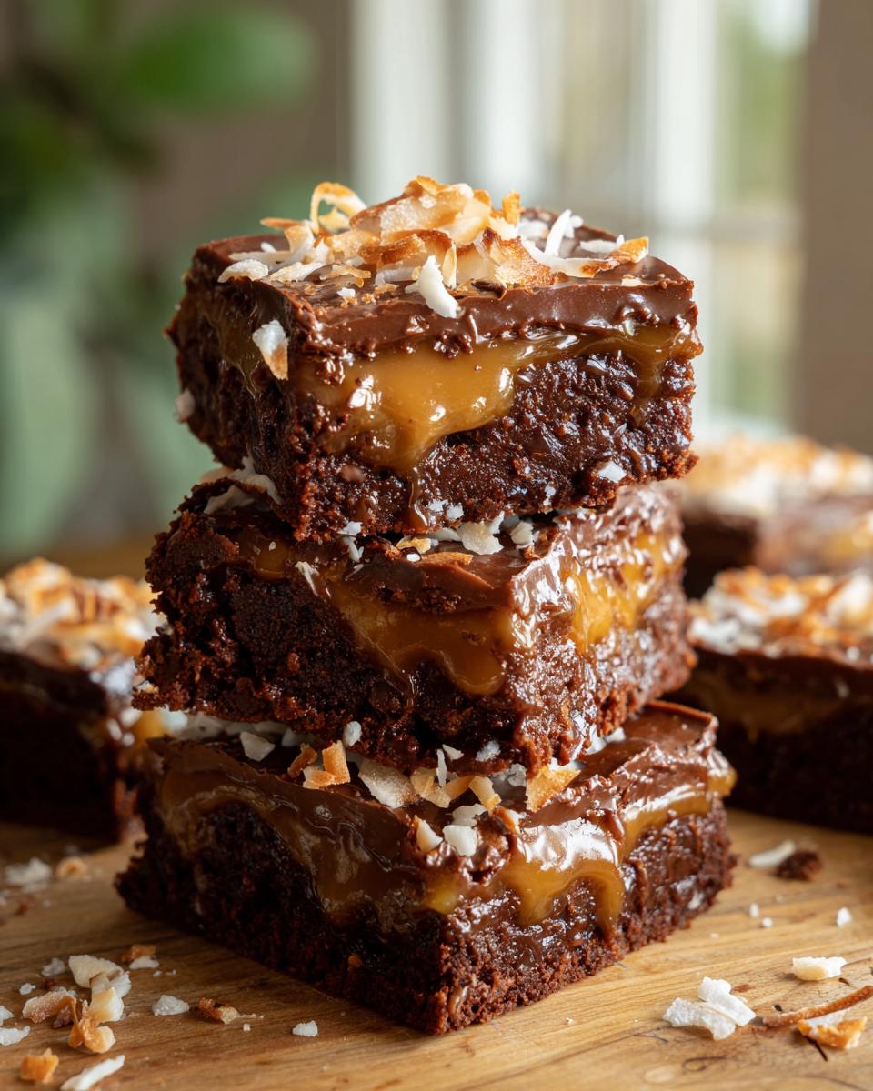 Samoa Brownies