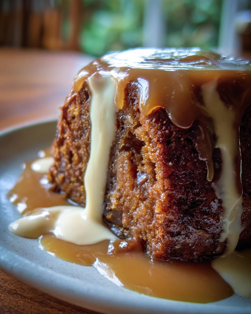 Sticky Toffee Pudding with Creamy Toffee Sauce - detail 1