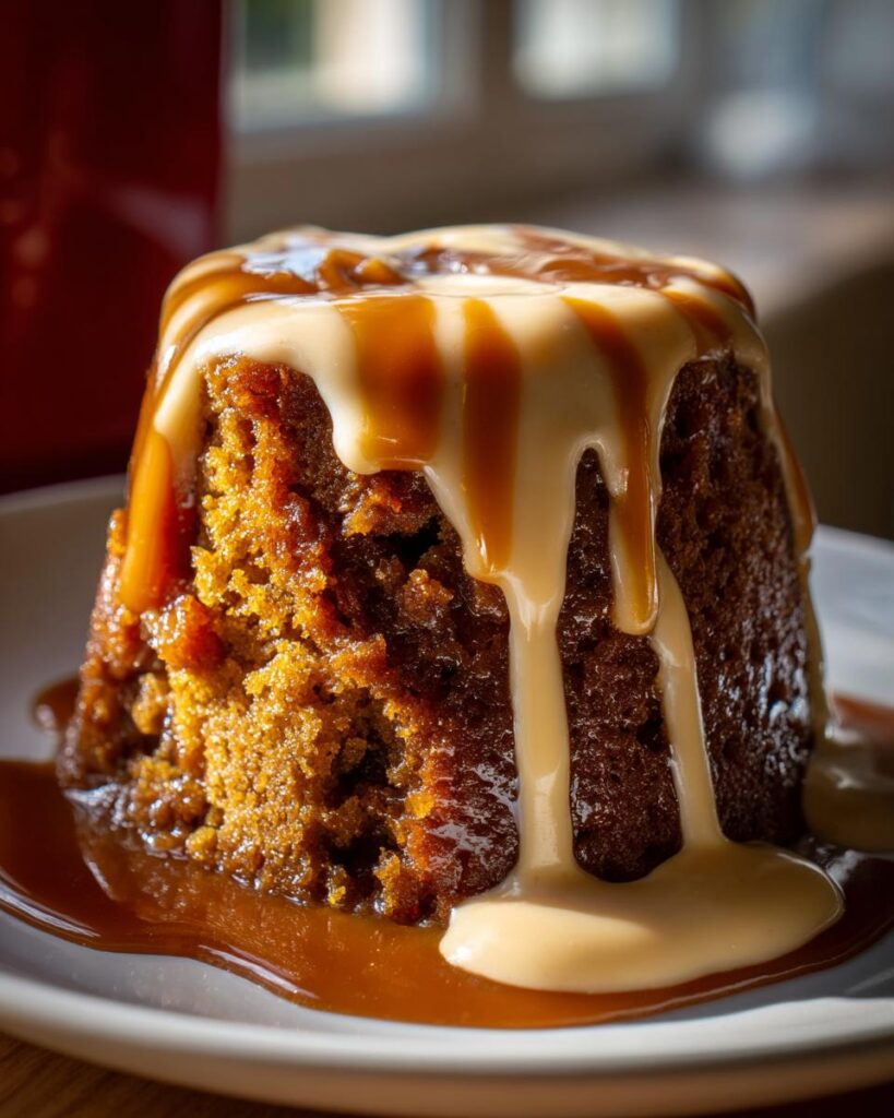 Sticky Toffee Pudding with Creamy Toffee Sauce