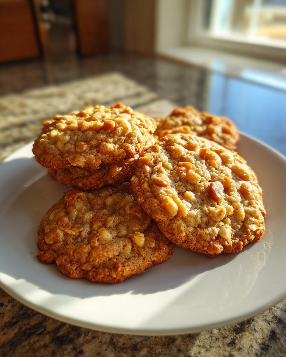 Toffee Oatmeal Cookies