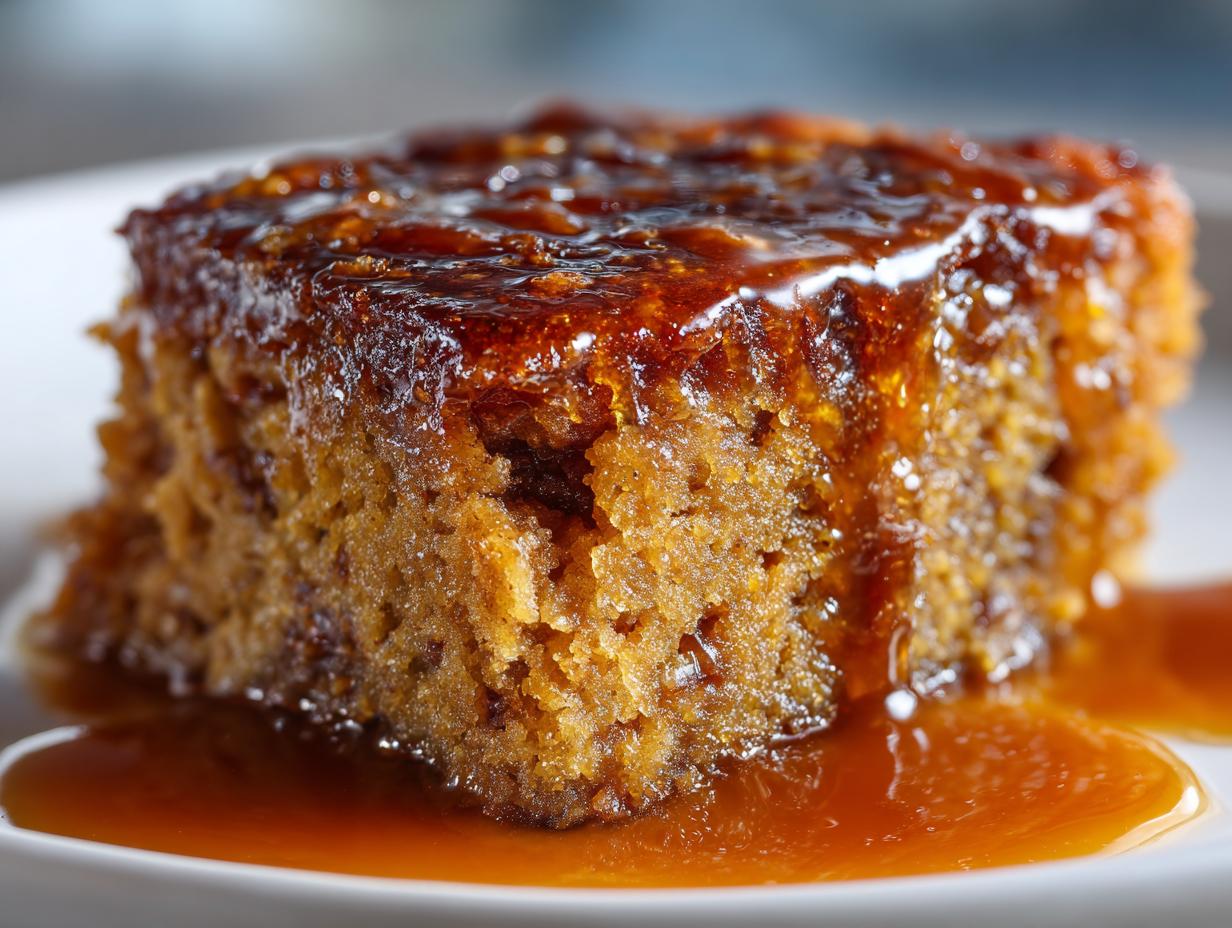 Traditional Sticky Toffee Pudding - detail 1