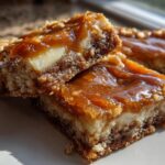 White Chocolate Caramel Blondie Bars