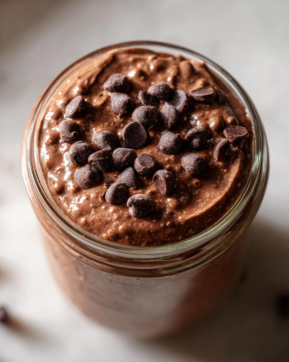Brownie Batter Overnight Oats - detail 1