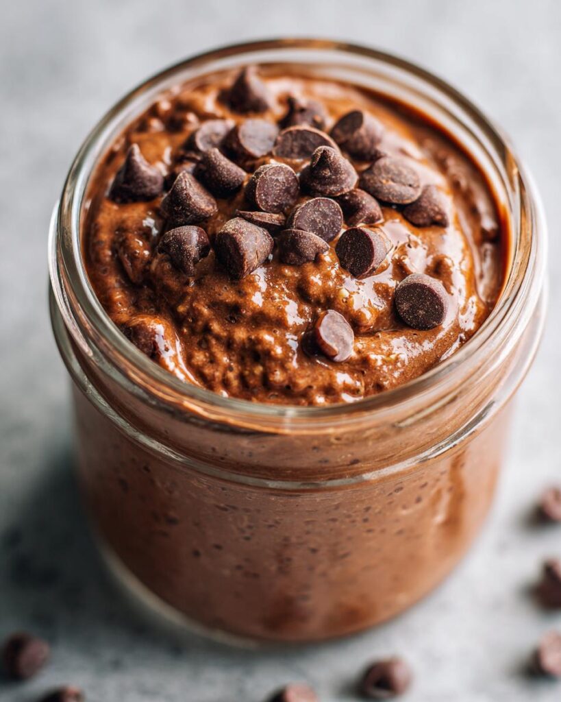 Brownie Batter Overnight Oats
