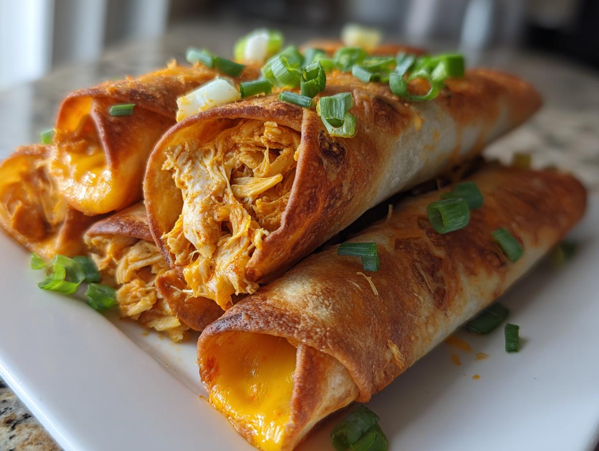 Buffalo Chicken Taquitos Recipe - detail 1