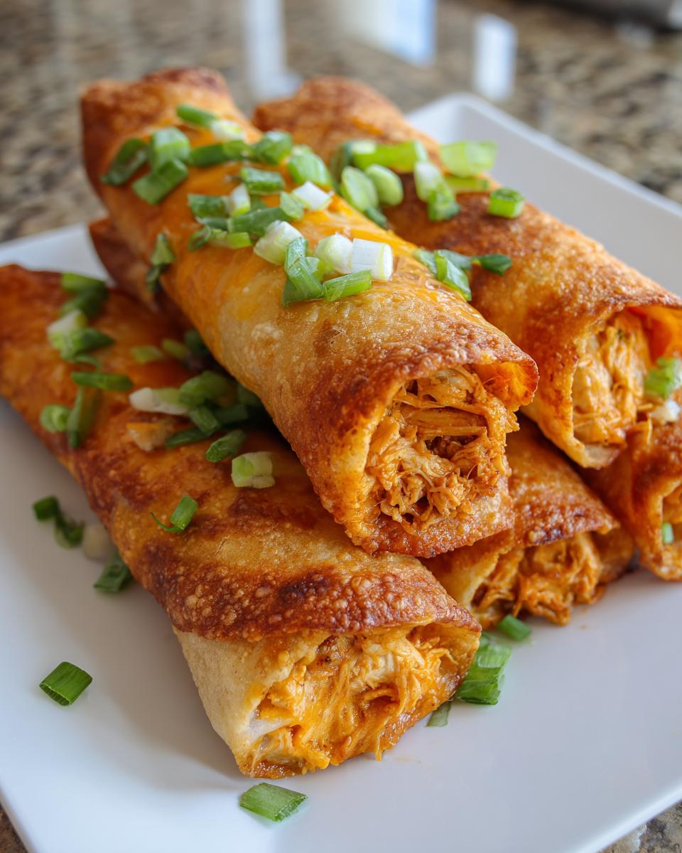 Buffalo Chicken Taquitos Recipe