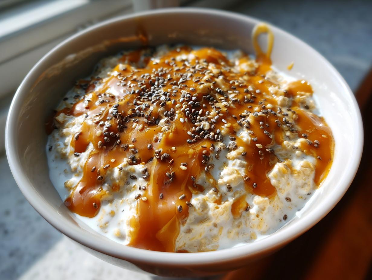 Caramel Macchiato Overnight Oats - detail 1