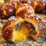 Cheeseburger Pretzel Bombs Recipe