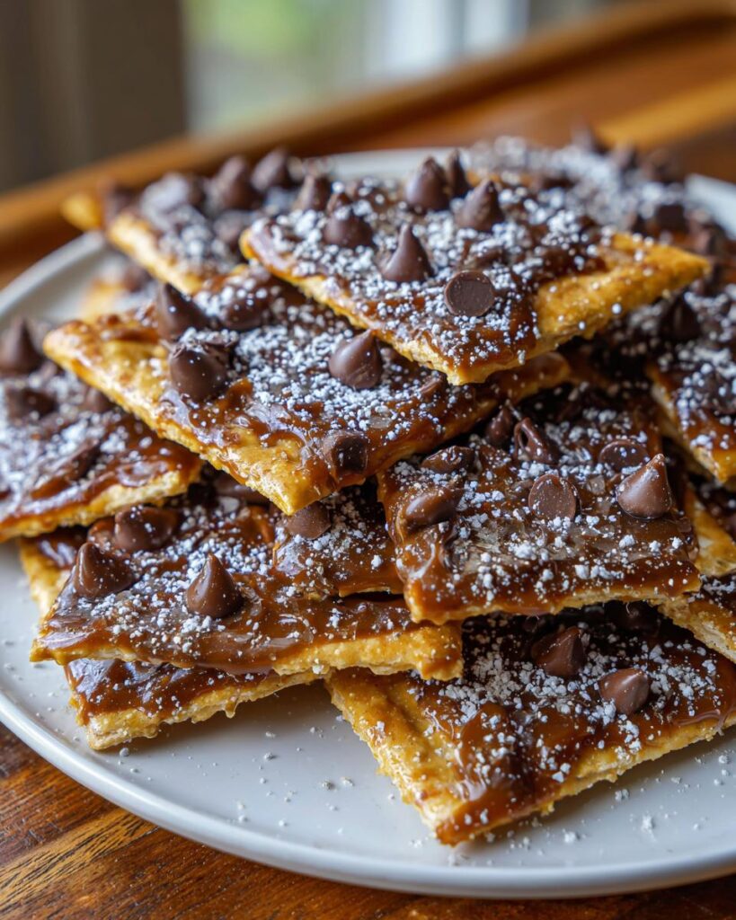 Churro Saltine Toffee