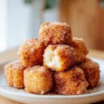 Crispy Angel Cake Churro Bites