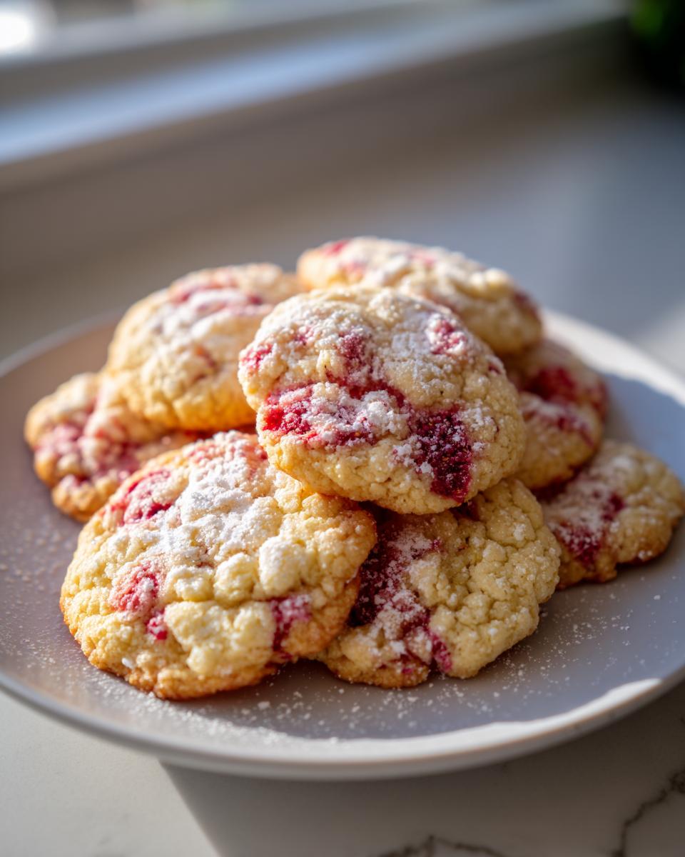 Lemon Raspberry Cookies
