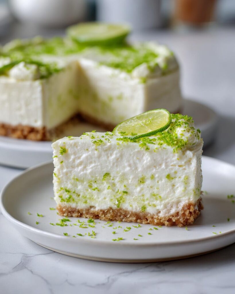 Lime Mousse Cheesecake
