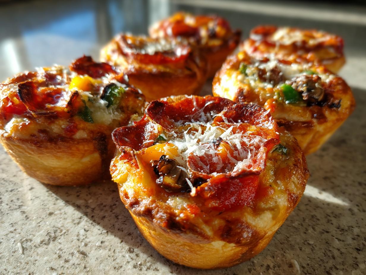 Pizza Pot Pies - detail 1