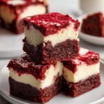 Red Velvet Cheesecake brownies