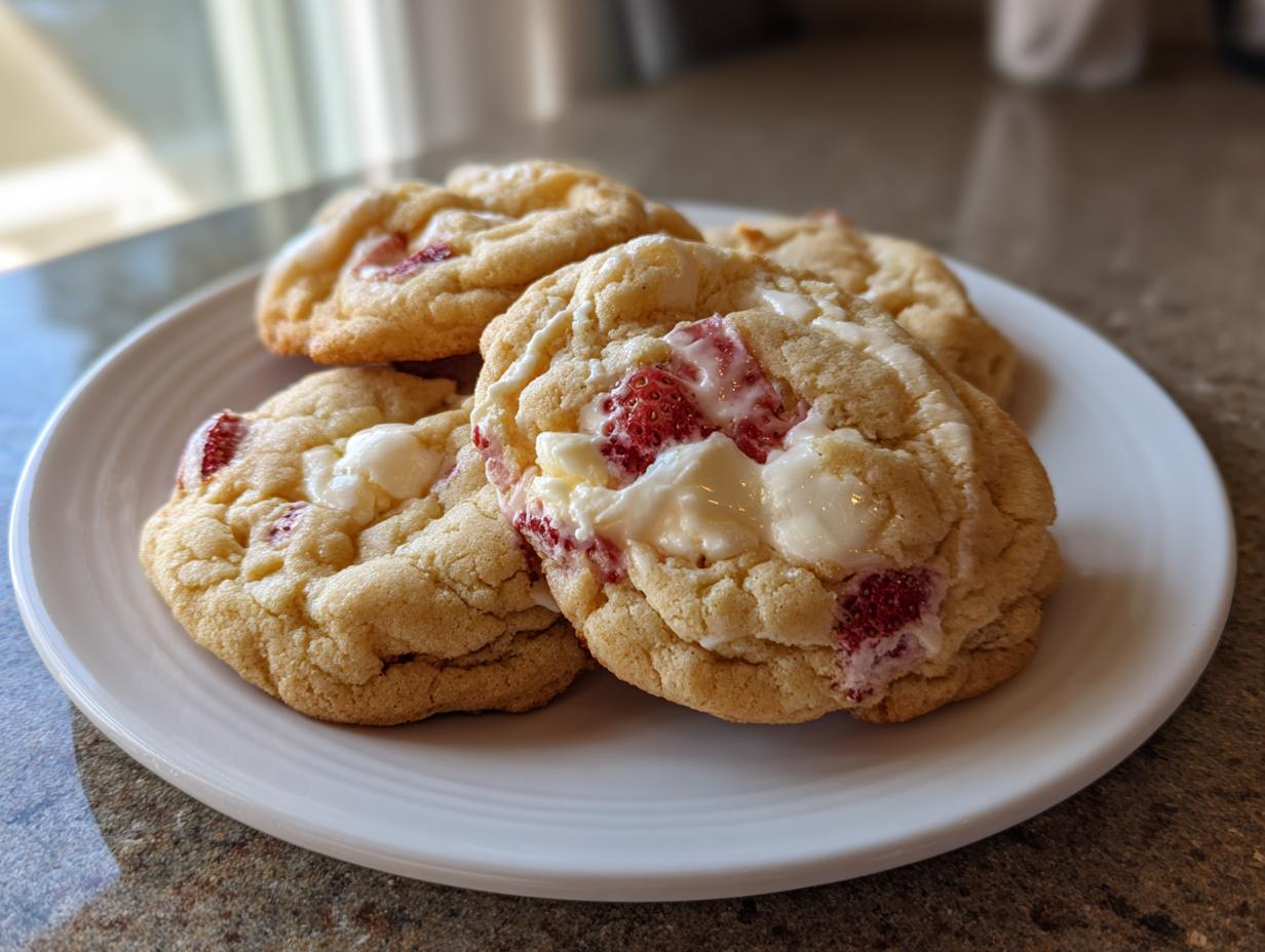Strawberry Cheesecake Cookies - detail 1
