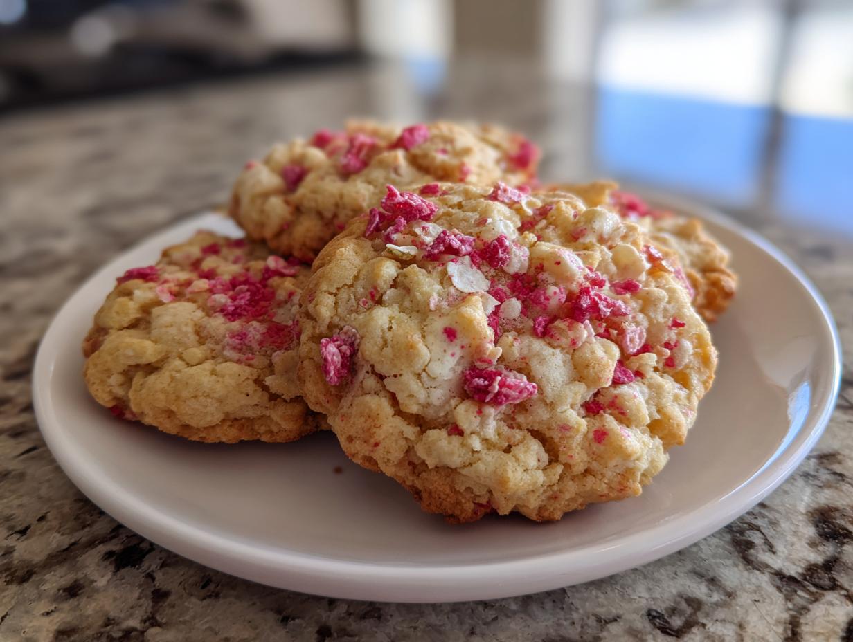 Strawberry Crunch Cookies Recipe - detail 1