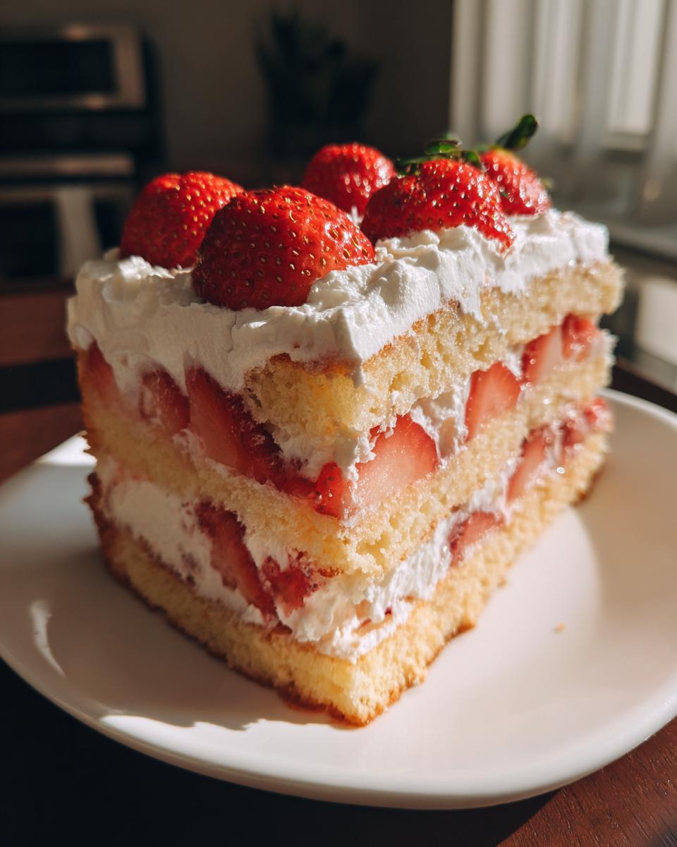 Strawberry Shortcake Cake - detail 1