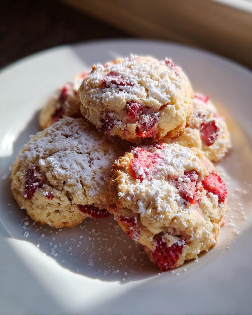Strawberry Shortcake Cookies