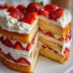 Strawberry Shortcake Layer Cake