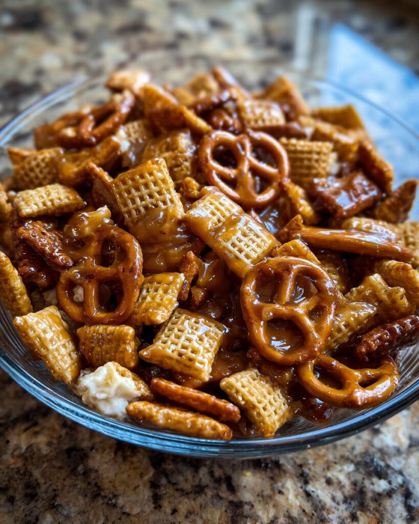 Toffee Chex Mix Recipe
