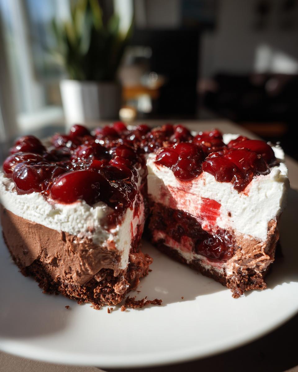 black forest cheesecake symphony