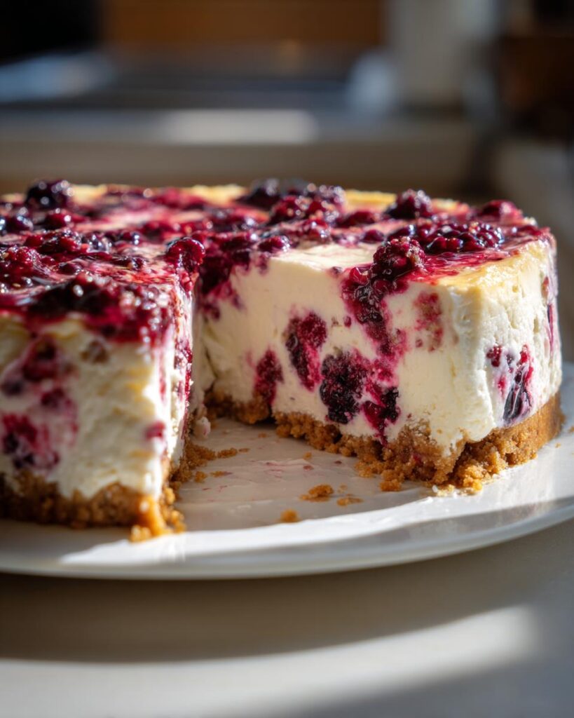 blackberry cheesecake savory recipe