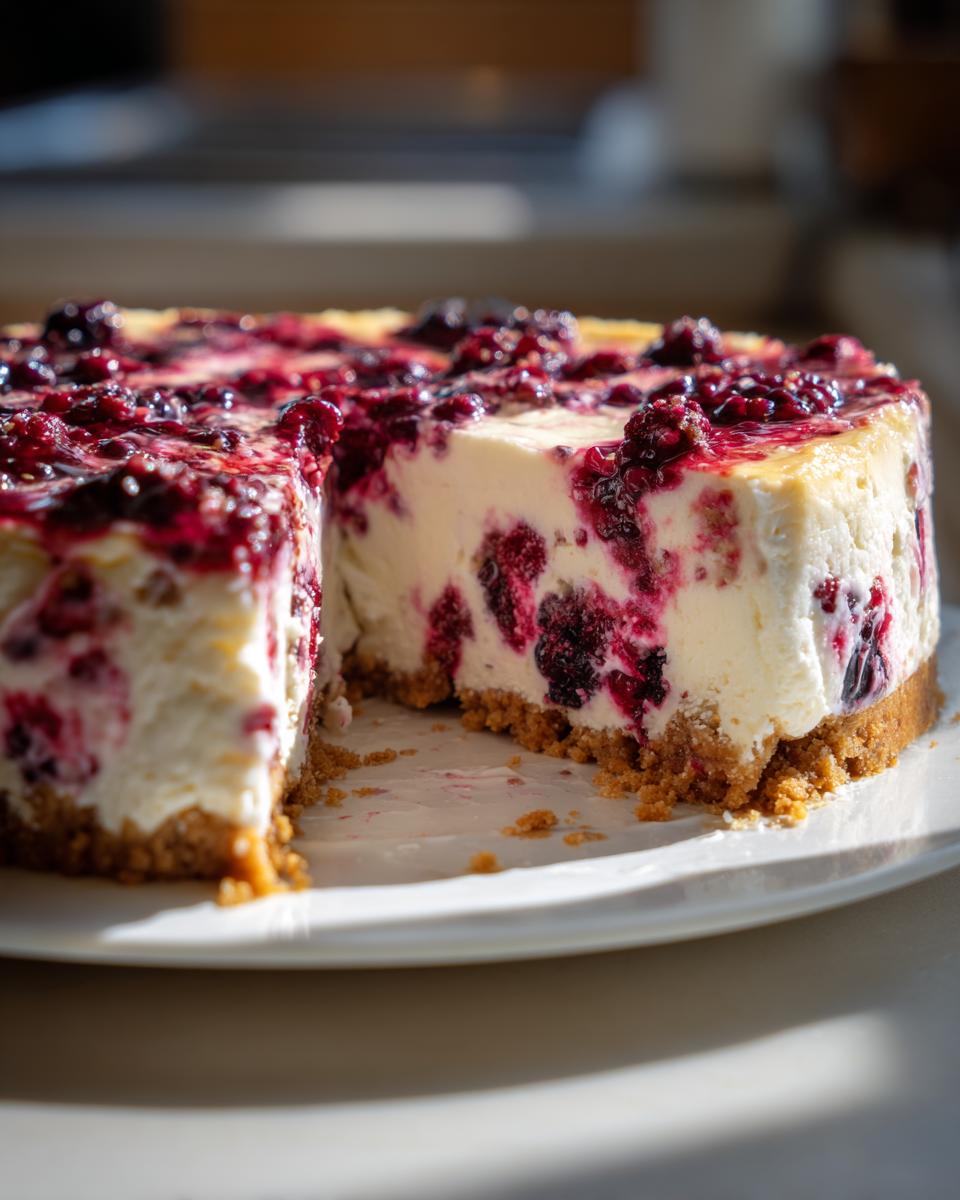 blackberry cheesecake savory recipe